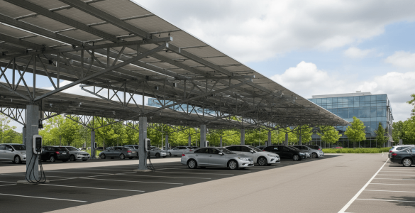 ombriere photovoltaïque
